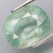 Wow! REAL 4.36ct untreated green Aquamarine from Brazil!