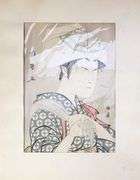 Vintage Utagawa Kunimasa Woodblock Print