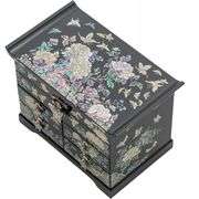 Mother of Pearl Jewelry Box 4-Drawer Organizer