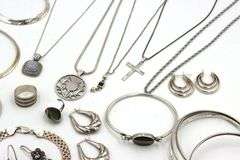 Big Group lot of vintage 925 sterling silver mixed jewelry