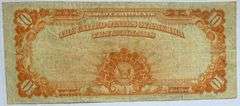 $10 Gold Certificate Series of 1907 Note