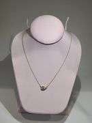 2.0ctw F, VVS1 lab grown diamond with 18" 14k gold pendent