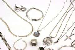 Big Group lot of vintage 925 sterling silver mixed jewelry