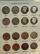 Kennedy Halves Complete BU Proof & Silver Proofs 1991 S- Complete -1988-2014  in Littleton Archival 