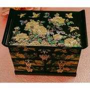 Mother of Pearl Jewelry Box 4-Drawer Organizer