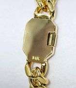 Beautiful 50 Gram Italian 14 K Gold Plated Link Bracelet
