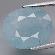 Outstanding 15.86ct UNTREATED blue Aquamarine!