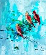 UNIQUE AND BEAUTIFUL PAINTING ON CANVAS