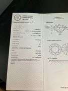 I.G.I CERTIFIED 3.25 ROUND BRILLIANT CUT LAB GROWN DIAMOND