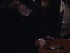 Willie Nelson Autographed Custom Graphics 1/1 Acoustic Guitar ACOA