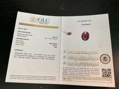 CERTIFIED NATURAL RUBY RED EXCELLENT IDEAL CUT OVAL