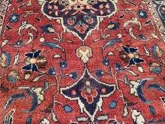 Stunning Vintage Sarouk Runner 3.6x11