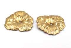 Two Pairs of 14K YG earring Jackets.