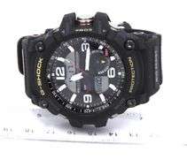 Men's Casio G-shock twin Sensor Mudmaster black dial watch