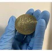 Bronze Dragon and Phoenix Lucky Coin