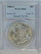 GEM' BU 1900-O Morgan Silver Dollar. NGC MS64