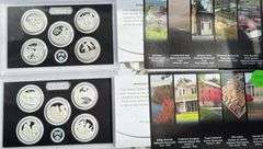 2016 17 US Silver America the Beautiful Quarters  Proof Sets