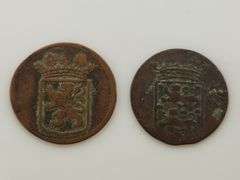1736 & 1737 Dutch Eat India Company VOC