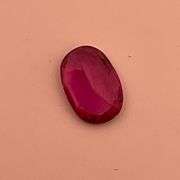 CERTIFIED NATURAL RUBY RED EXCELLENT IDEAL CUT OVAL