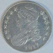 Seldom-seen 1817 Capped Bust Half Dollar in cleaned AU