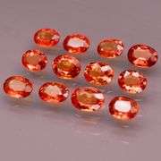 Vivid! 3.10ct TOP MANDARIN ORANGE Sapphire set!!!