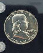 1957 United States Proof Set In Capital Plastics Holder