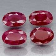 Collectors 2.86ct PIGEONS BLOOD Ruby set from Mozambique!!!