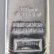 100 Ounce Silver Bar