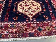 Unique Persian Afshar Rug 4.3x6.2