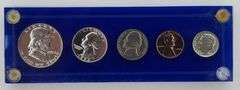1954 United States Proof Set In Capital Plastics Holder