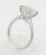 4.10ct Earth Mined Diamond Solitaire Engagement Ring