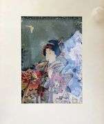 Vintage Utagawa Kunisada Woodblock Print