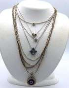 Group of 8 vintage 925 sterling silver necklaces