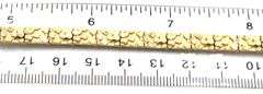 Popular 14K YG Nugget Style Bracelet