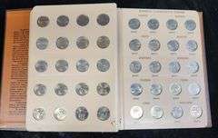 1999-2008 P&D Complete Statehood Quarters Dansco Album
