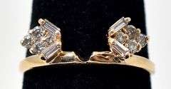 Dazzling 14K Yellow Gold Diamond Ring