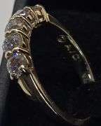 14K Yellow Gold Round Brilliant Cut Diamond