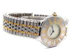 Cartier 21 must De Cartier 2 tone quartz 32mm watch