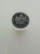 1989 & 2001 Imperfect Canadian Roll Of "25" 1 OZ. Silver $5 Canadian Maple Leaf's