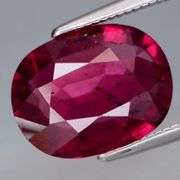 Ravishing 4.33ct black cherry red Rhodolite Garnet