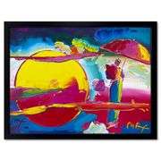 New Moon II by Peter Max