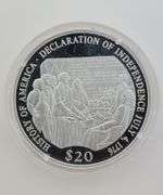 2000 $20 Republic Of Liberia - Declaration Of Independence