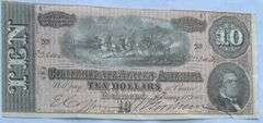 Near Uncirculated $10 Feb 14 1864 Series C