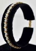 Diamond Bracelet in Vermeil Sterling Silver