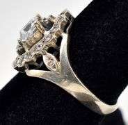CZ Gemstone Ring in Sterling Silver