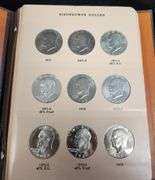 1971-1978 (P, D, S) Complete Ike $ Dansco Set Including Silver & Proofs