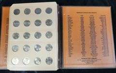 1999-2008 P&D Complete Statehood Quarters Dansco Album
