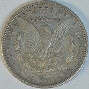 High grade scarce date 1886-S Morgan Silver Dollar in AU