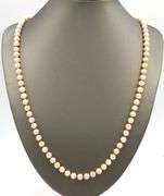 6.5-7mm Fresh water pearl strand necklace