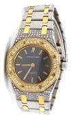 Audemars Piguet Royal Oak automatic 30mm custom made dial bezel watch